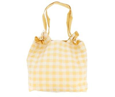 Tote Bag Vichy Jaune