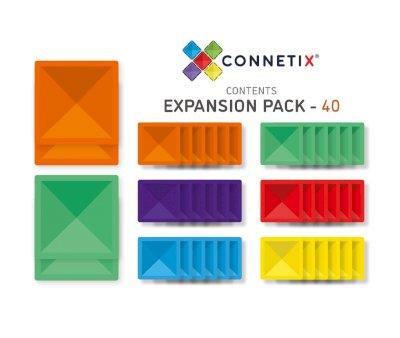 Construo Connetix Rainbow Square 40 peas