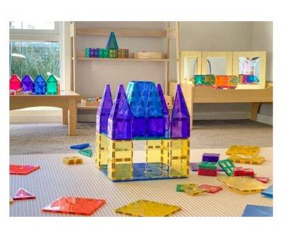 Pack Connetix Rainbow Blue & Green Base Plate 2 Pieces