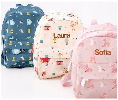 Animal Friends Children's Personalised Backpack
