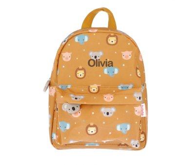 Animal Friends Children's Personalised Backpack