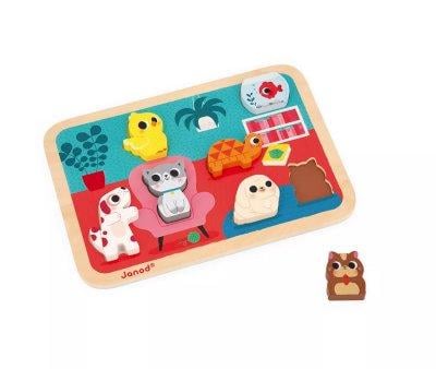 Puzzle Chunky Pets 7 Pieces