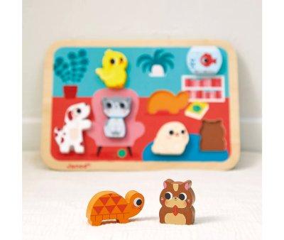 Puzzle Chunky Pets 7 Pieces