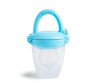 Silicone Anti-Choke Feeder Blue