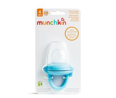 Silicone Anti-Choke Feeder Blue