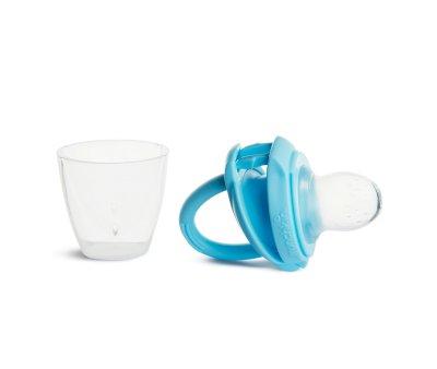 Silicone Anti-Choke Feeder Blue