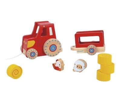 Tracteur avec corde  tirer