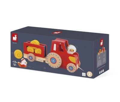 Tracteur avec corde  tirer