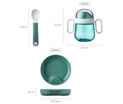 Vaisselle 3 pices Mio Little Farm