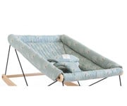 Growing Green Baby Bouncer Cover White Gatsby/Antique Green