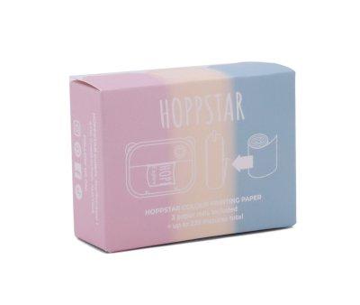 3 Rolos de Papel Refil Ecolgico para cmera Hoppstar Artist Colours