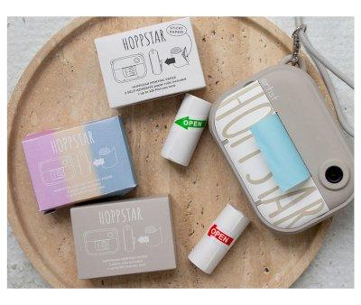 3 Rolos de Papel Refil Ecolgico para cmera Hoppstar Artist Colours