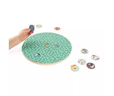 Reversible Circular Observation Puzzle Garden