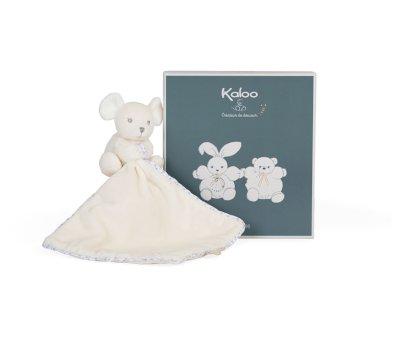 Doudou Souris Crme Personnalisable