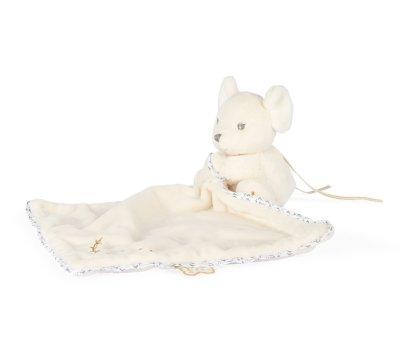 Doudou Souris Crme Personnalisable