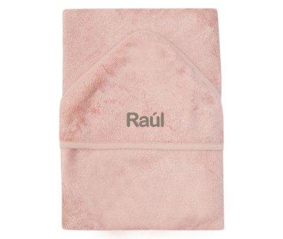 Capa / Toalla de Bao Timboo Grande Misty Rose Personalizable