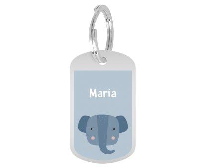 Llavero metal Elephant