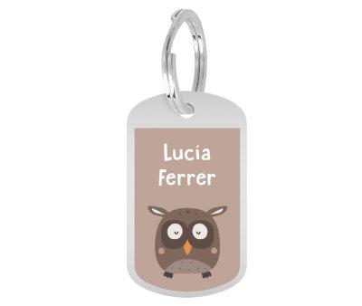 Llavero metal Owl