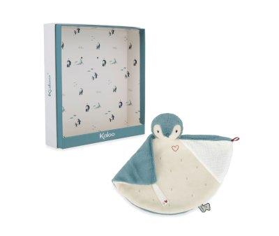 Doudou Pingouin Vert