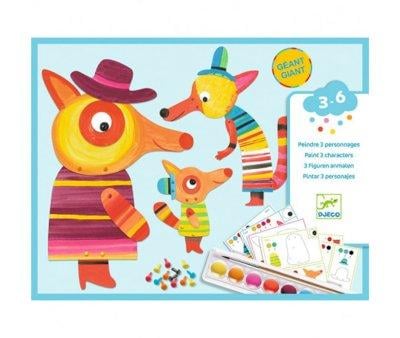 Dipingi e Monta La Famiglia Fox