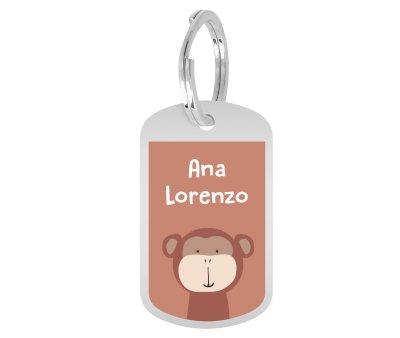 Llavero metal Monkey