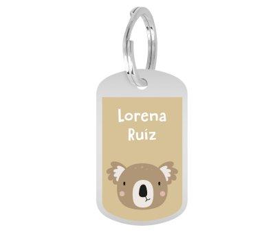 Llavero metal Koala