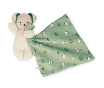 Doudou Chiot Vert Personnalisable
