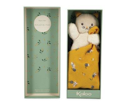 Doudou Chaton Jaune Personnalisable