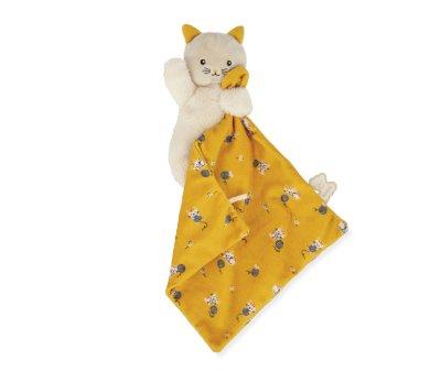 Doudou Chaton Jaune Personnalisable