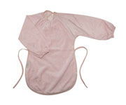 Babero con Mangas Gigante Silly Billyz Rosa Pastel