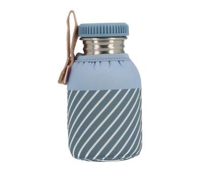 Funda Neopreno Stripes Blue 350ml Personalizable