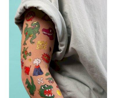 Tatouages Temporaires Dinosaures