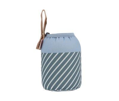Funda Neopreno Stripes Blue 350ml Personalizable