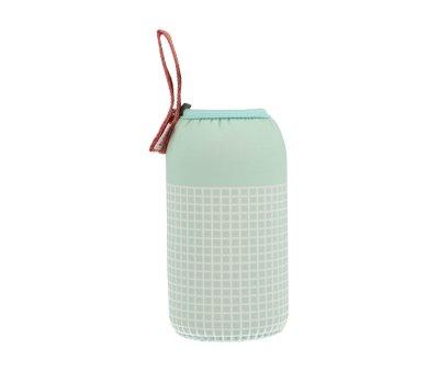 Neoprene Cover Stripes Sage 500ml Personalised