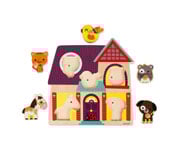 Puzzle musical embotable Amis Animaux