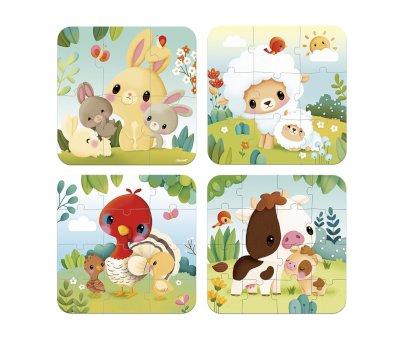 Puzzle Evolucin Animales de la Granja