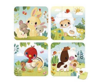 Puzzle Evolucin Animales de la Granja