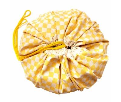 Sacco Play & Go Vichy Yellow