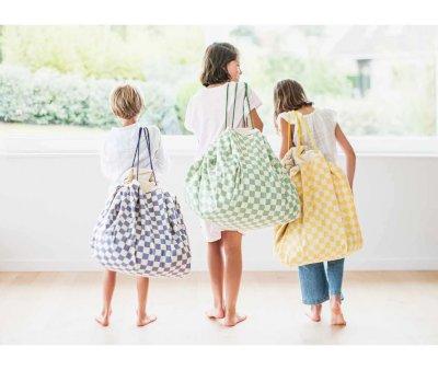 Reversible Bag Play & Go Vichy Purple