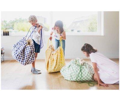 Reversible Bag Play & Go Vichy Purple