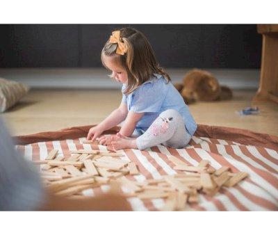Sacco Play & Go Stripes Brown