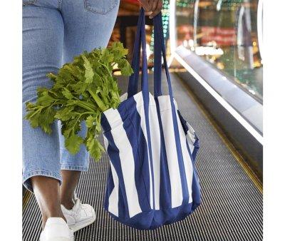 Bolsa de praia  Stripes Dock & Bay  Navy Blue
