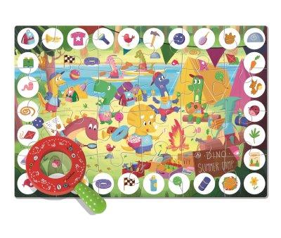 Puzzle Zoom Dinosaurs