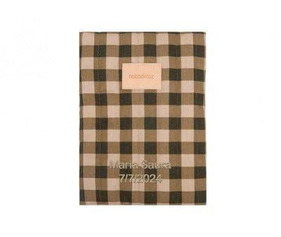 Hyde Park Document Holder Green Checks