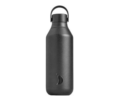 Bottiglia Termica Chilly's Series 2 All Black 500ml