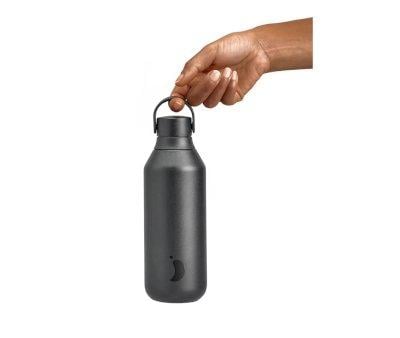 Bottiglia Termica Chilly's Series 2 All Black 500ml