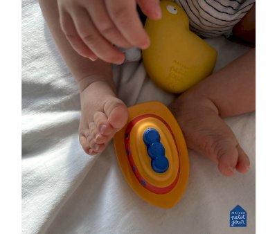 Natural Rubber Bath Toy Boat