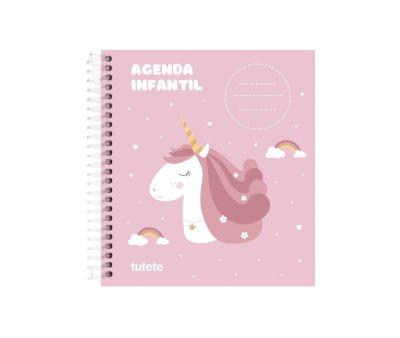 Agenda Infantrio Personalizvel Tutete Magical Unicorn