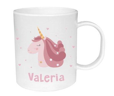 Taza de Plstico Personalizada Magical Unicorn