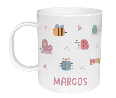 Taza de Plstico Personalizada Bugs